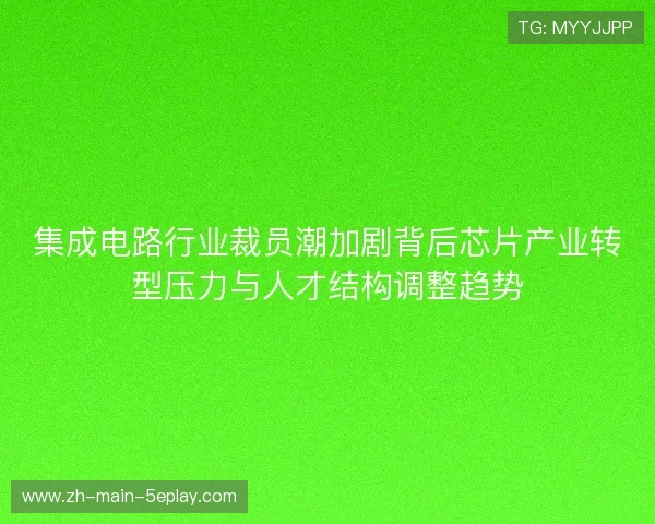 集成电路行业裁员潮加剧背后芯片产业转型压力与人才结构调整趋势